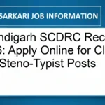 Chandigarh SCDRC Recruitment 2026: Apply Online for Clerk and Steno-Typist Posts