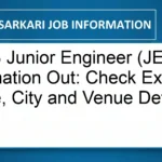 RRB Junior Engineer (JE) City Intimation Out: Check Exam Date, City and Venue Details