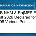 RSSB NHM & RajMES Final Result 2026 Declared for 13,398 Various Posts