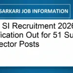 SSB SI Recruitment 2026: Notification Out for 51 Sub Inspector Posts